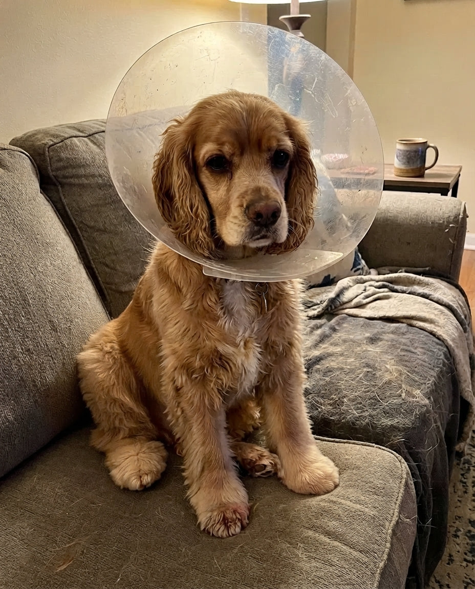 Rosie, the founder's Cocker Spaniel